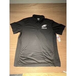 Philadelphia Eagles Black Polo Golf Shirt